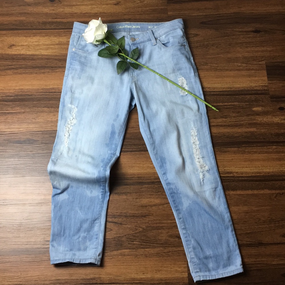 Calvin Klein boyfriend jeans
